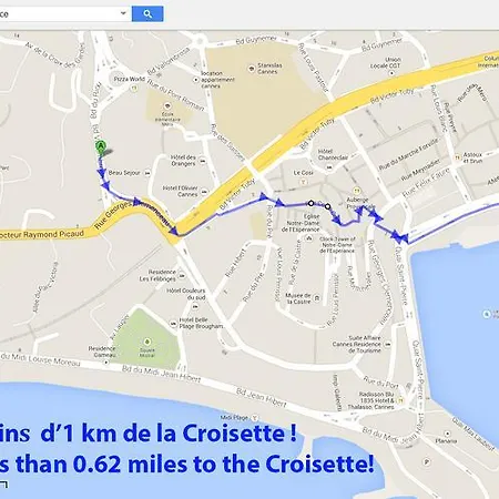 Superbe In 450m Sea & Parking 公寓 戛纳